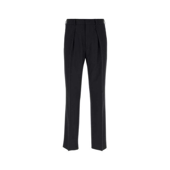 Fendi Men Black Wool Pant